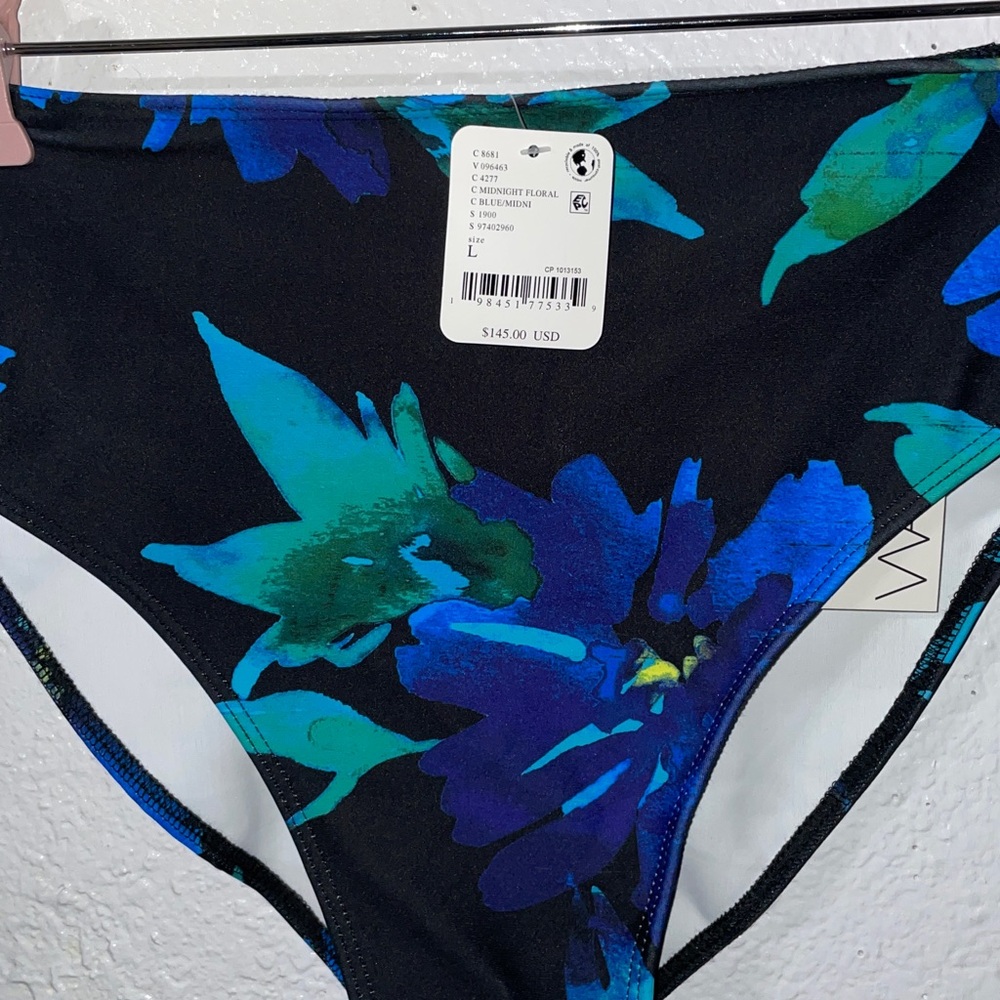 Free People X WATKSIN Belle surf swim bikini top and bottoms set size L NWT - Picture 13 of 16